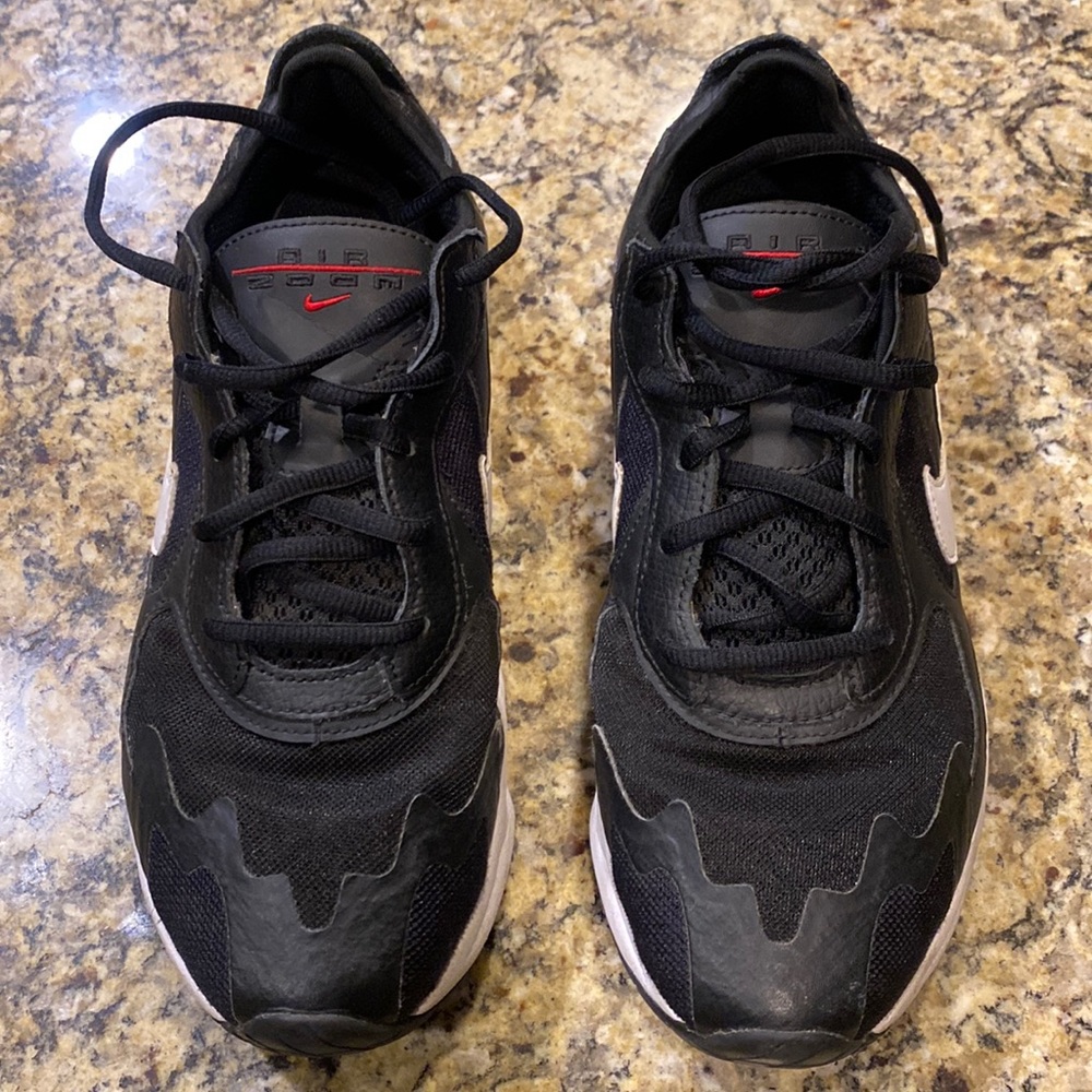 Nike Air Zoom Division Unisex Black Lace-up Sneaker Running Shoes Size 7.5